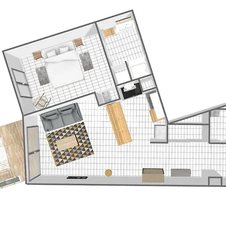 Cosy - Arbre Blanc - Rooftop View Apartment *